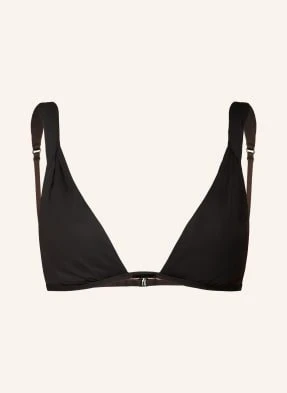 Calvin Klein Góra Od Bikini Trójkątnego Ck Structured Twist schwarz