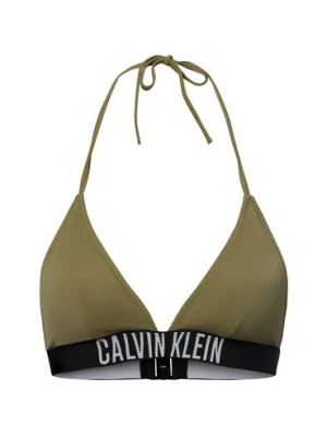 Calvin Klein Góra od bikinigo Kobiety zielony jednolity,