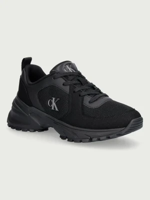 Calvin Klein HIKE RUNNER LACE UP SU MESH WMN sneakersy damskie czarny