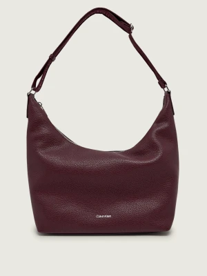 Calvin Klein Hobo bordowy