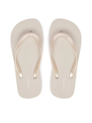 Calvin Klein Japonki Arwa HW0HW02956 Srebrny