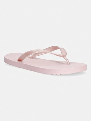 Calvin Klein japonki damskie FLIP FLOP TPU METALLIC
