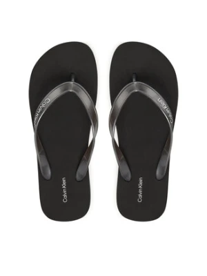 Calvin Klein Japonki Flatform Flip Flop Met Tpu HW0HW03120 Czarny