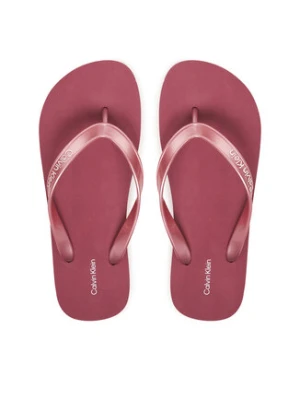 Calvin Klein Japonki Flatform Flip Flop Met Tpu HW0HW03120 Różowy