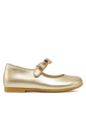 Calvin Klein Jeans Baleriny Ballerina V1A3-83040-0220 Złoty