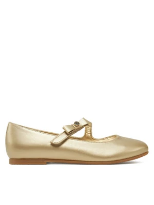 Calvin Klein Jeans Baleriny Ballerina V4A3-83042-1322 S Złoty