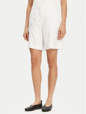 Calvin Klein Jeans Bermudy J20J225219 Biały Relaxed Fit