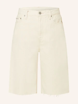 Calvin Klein Jeans Bermudy Jeansowe beige