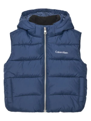 Calvin Klein Jeans Bezrękawnik IB0IB02535 M Niebieski Regular Fit