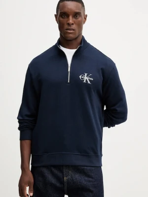 Calvin Klein Jeans bluza męska bawełniana granatowy