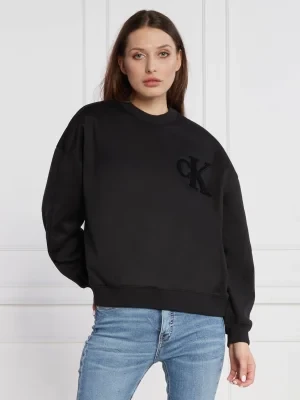 CALVIN KLEIN JEANS Bluza CHENILLE CK CREWNECK | Regular Fit