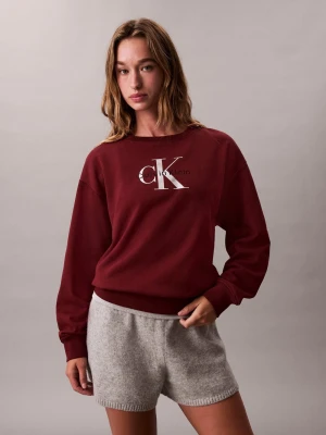 Calvin Klein Jeans Bluza damska Kobiety Bawełna czerwony,