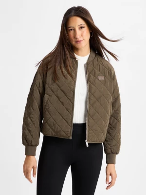 Calvin Klein Jeans Bluza damska Kobiety Sztuczne włókno szary jednolity,