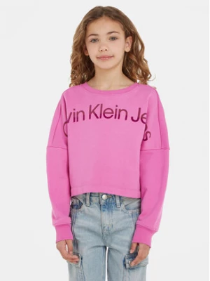Calvin Klein Jeans Bluza Hero Logo IG0IG02210 Różowy Regular Fit