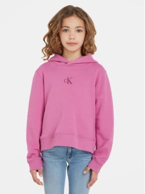 Calvin Klein Jeans Bluza IG0IG02139 Różowy Regular Fit