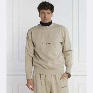 Calvin Klein Jeans Bluza INSTITUTIONAL CREW NECK | Relaxed fit
