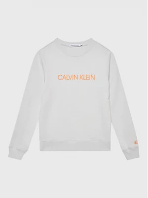 Calvin Klein Jeans Bluza Institutional Logo IU0IU00162 Szary Regular Fit