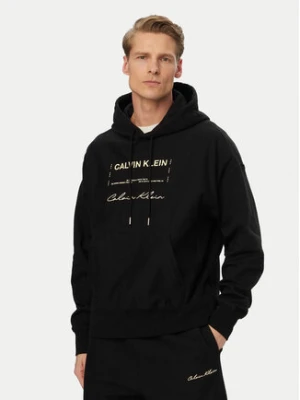 Calvin Klein Jeans Bluza LV04RF247G Czarny Regular Fit