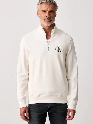 Calvin Klein Jeans bluza męska bawełniana beżowy