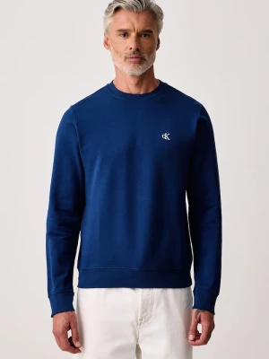Calvin Klein Jeans bluza męska bawełniana granatowy