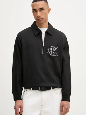 Calvin Klein Jeans bluza męska bawełniana z elastanem