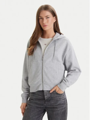 Calvin Klein Jeans Bluza Monogram LV047F208G Szary Relaxed Fit