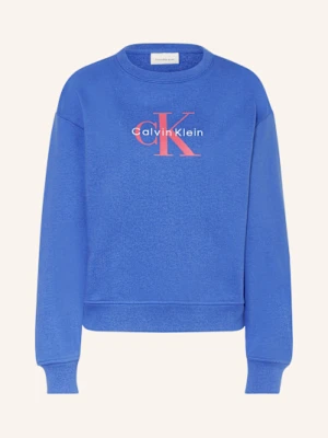 Calvin Klein Jeans Bluza Nierozpinana blau
