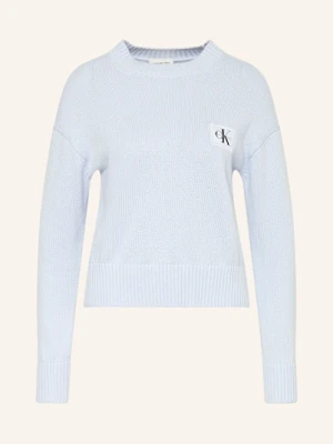 Calvin Klein Jeans Bluza Nierozpinana blau