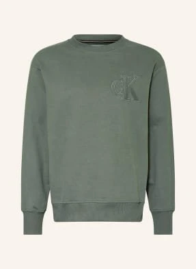 Calvin Klein Jeans Bluza Nierozpinana grau