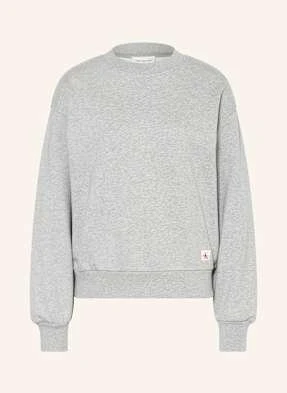 Calvin Klein Jeans Bluza Nierozpinana grau