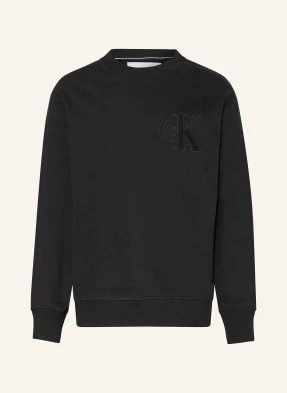 Calvin Klein Jeans Bluza Nierozpinana schwarz