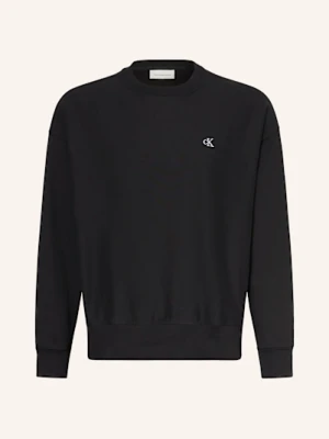 Calvin Klein Jeans Bluza Nierozpinana schwarz