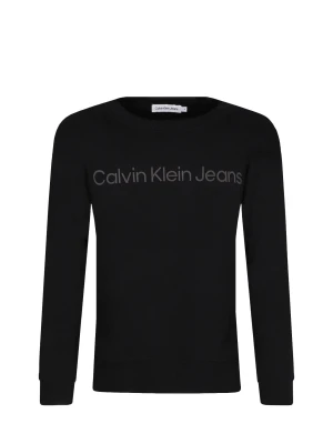Calvin Klein Jeans Bluza RAISED INST. LOGO FLEECE CN | Regular Fit