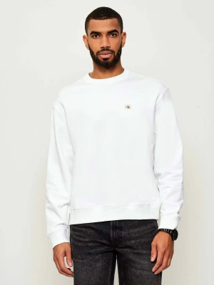Calvin Klein Jeans Bluza | Regular Fit biały