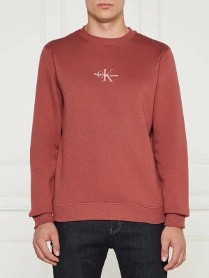 Calvin Klein Jeans Bluza | Regular Fit bordowy