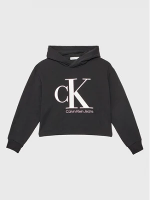 Calvin Klein Jeans Bluza Reveal Monogram IG0IG01934 Czarny Regular Fit