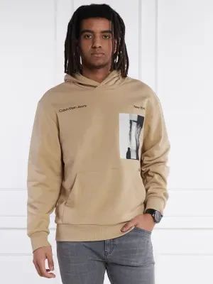 Calvin Klein Jeans Bluza SERENITY MULTI GRAPHIC | Loose fit