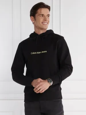 Calvin Klein Jeans Bluza SQUARE FREQUENCY LOGO | Comfort fit