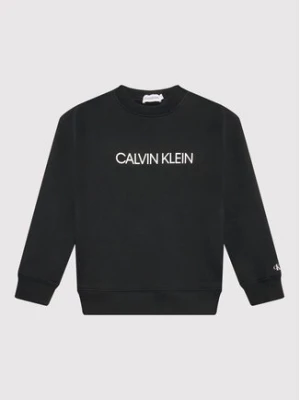 Calvin Klein Jeans Bluza Unisex Institutional Logo IU0IU00162 Czarny Regular Fit