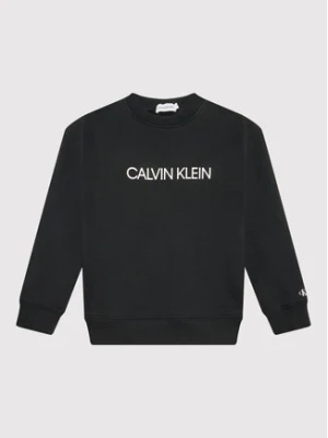 Calvin Klein Jeans Bluza Unisex Institutional Logo IU0IU00162 Czarny Regular Fit