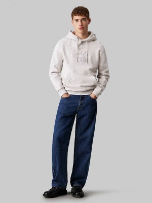 CALVIN KLEIN JEANS Bluza w kolorze jasnoszarym rozmiar: S