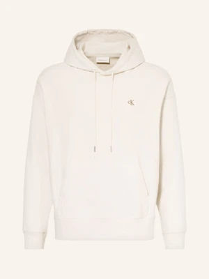 Calvin Klein Jeans Bluza Z Kapturem beige