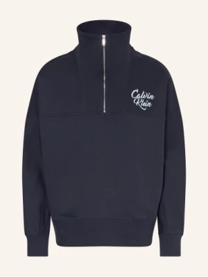 Calvin Klein Jeans Bluza Z Kapturem blau