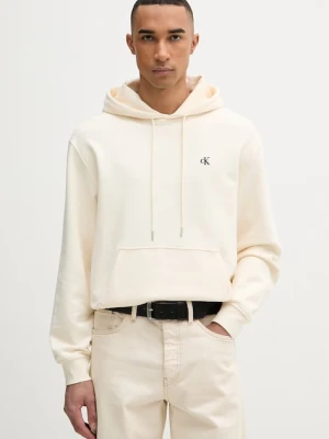Calvin Klein Jeans bluza z kapturem męska bawełniana