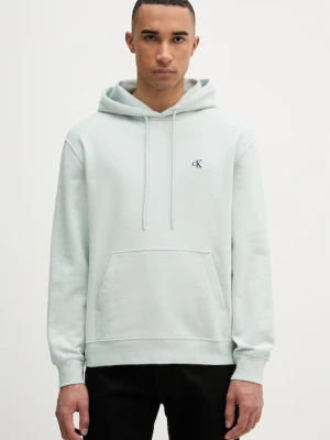 Calvin Klein Jeans bluza z kapturem męska bawełniana