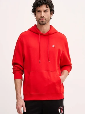 Calvin Klein Jeans bluza z kapturem męska bawełniana