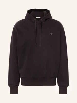 Calvin Klein Jeans Bluza Z Kapturem schwarz