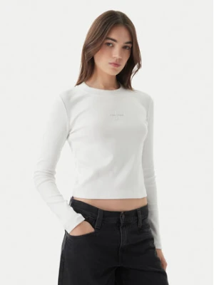 Zdjęcie produktu Calvin Klein Jeans Bluzka Monogram LV047A803G Biały Slim Fit