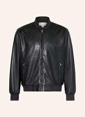 Calvin Klein Jeans Bluzon Z Imitacji Skóry schwarz