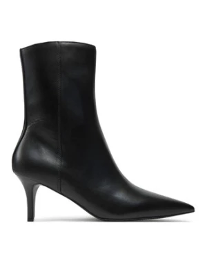 Calvin Klein Jeans Botki 60Mm Stiletto Heel Bootie YW0YW01836 Czarny